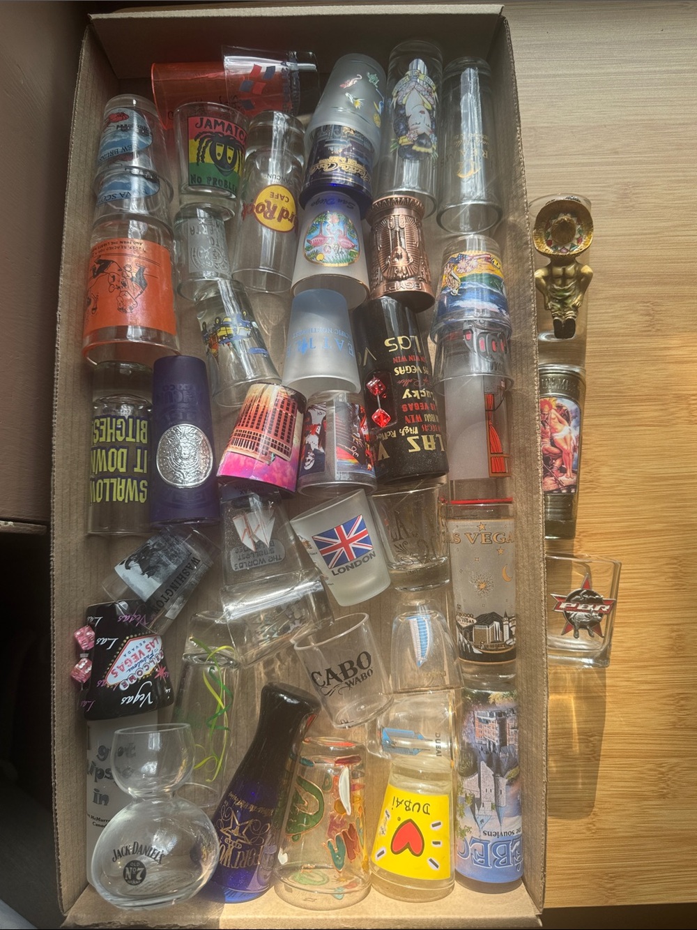 Assorted Worldwide Shot Glass Lot